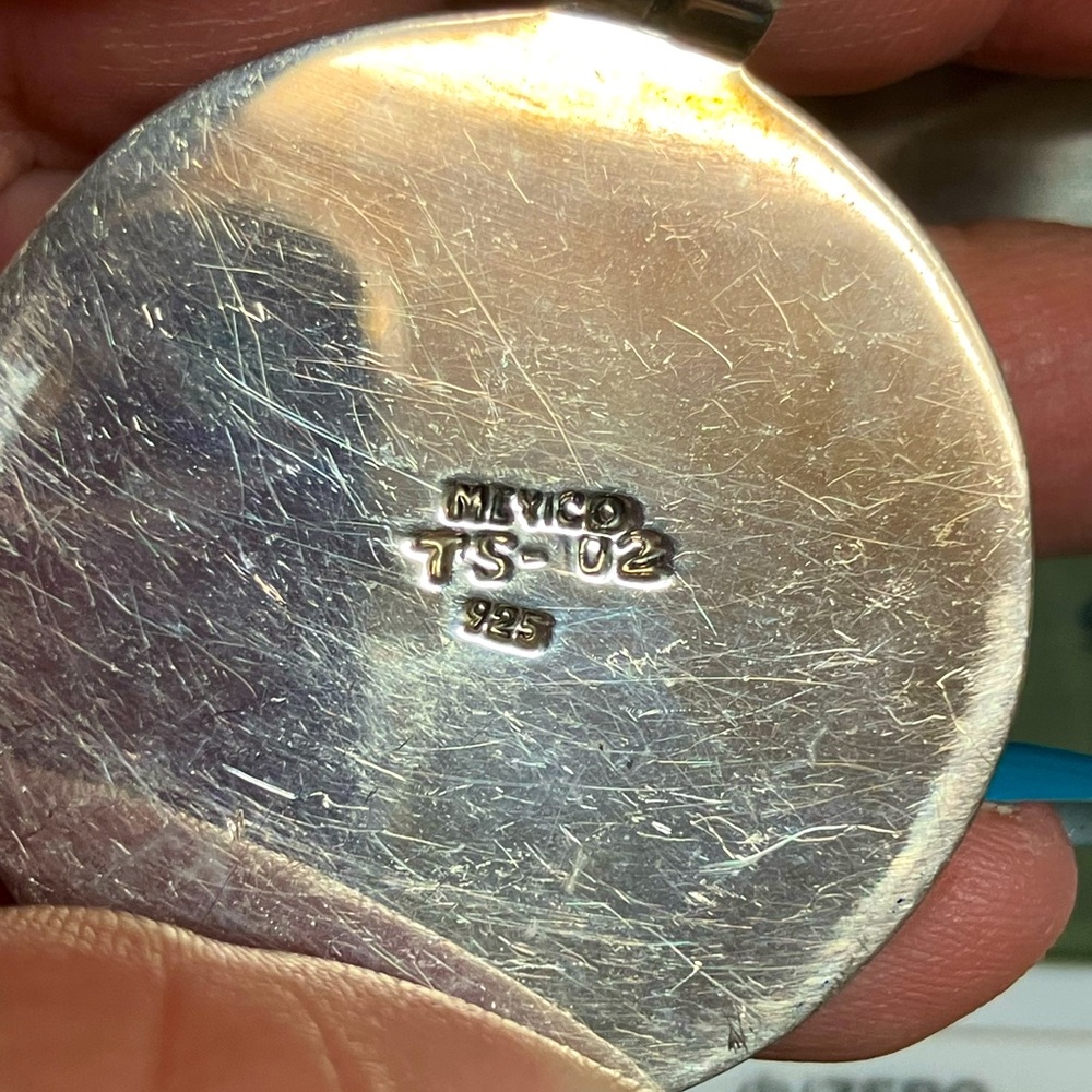 Solid Silver .925 Hat Pendant - image 2